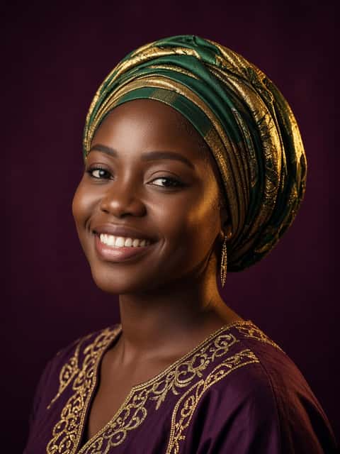 Fictional portrait of Ama Serwaa