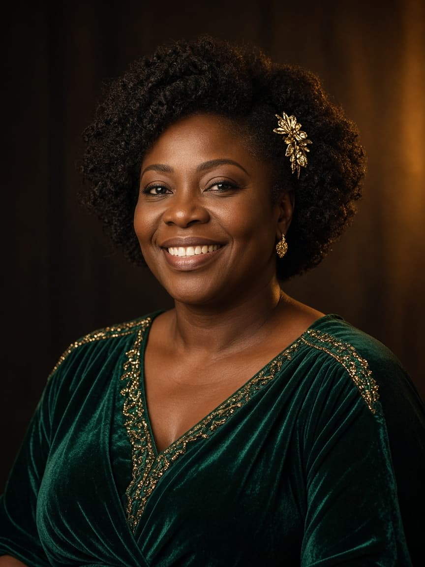 Fictional portrait of Abena Darko