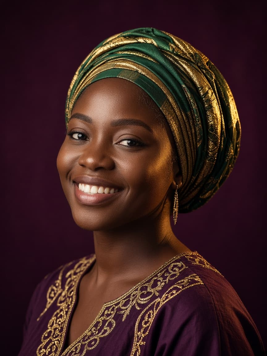 Fictional portrait of Ama Serwaa