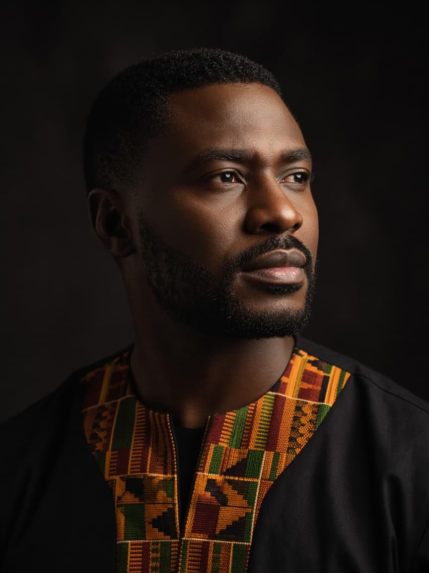 Fictional portrait of Yaw Boateng